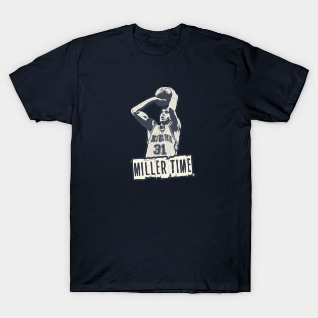 Reggie Miller 'Miller Time' T-Shirt by AKRiley